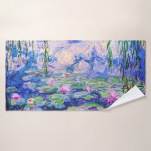 Claude Monet - Water Lilies / Nympheas 1919 Badhandtuch Set