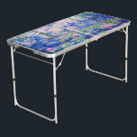 Claude Monet - Water Lilies / Nympheas 1919 Beer Pong Tisch<br><div class="desc">Water Lilies / Nympheas (W.1852) - Claude Monet,  Oil on Leinwand,  1916-1919</div>