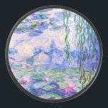 Claude Monet - Water Lilies / Nympheas 1919 Eishockey Puck<br><div class="desc">Water Lilies / Nympheas (W.1852) - Claude Monet,  Oil on Leinwand,  1916-1919</div>