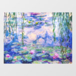 Claude Monet - Water Lilies / Nympheas 1919 Fensteraufkleber<br><div class="desc">Water Lilies / Nympheas (W.1852) - Claude Monet,  Oil on Leinwand,  1916-1919</div>