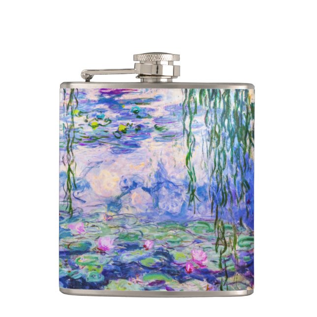 Claude Monet - Water Lilies / Nympheas 1919 Flachmann (Vorderseite)