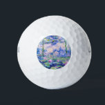 Claude Monet - Water Lilies / Nympheas 1919 Golfball<br><div class="desc">Water Lilies / Nympheas (W.1852) - Claude Monet,  Oil on Leinwand,  1916-1919</div>