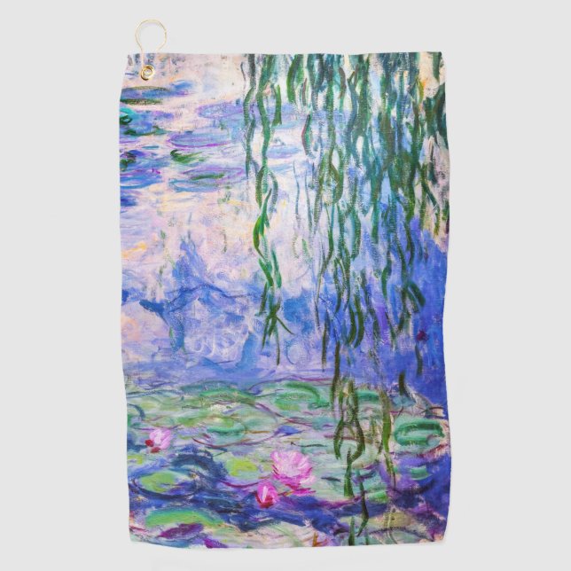 Claude Monet - Water Lilies / Nympheas 1919 Golfhandtuch (Vorderseite)