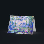 Claude Monet - Water Lilies / Nympheas 1919 Karte<br><div class="desc">Water Lilies / Nympheas (W.1852) - Claude Monet,  Oil on Leinwand,  1916-1919</div>