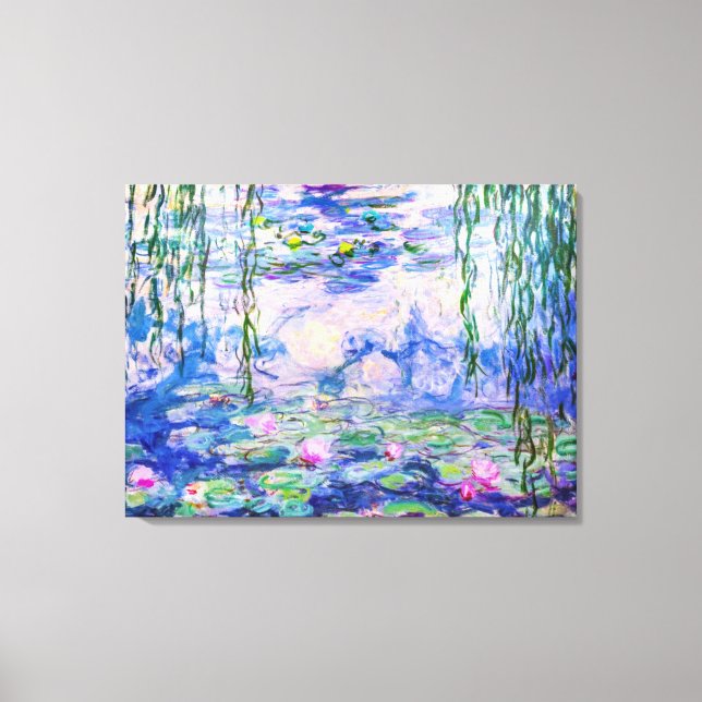 Claude Monet - Water Lilies / Nympheas 1919 Leinwanddruck (Vorderseite)