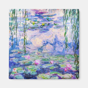 Claude Monet - Water Lilies / Nympheas 1919 Magnet