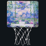 Claude Monet - Water Lilies / Nympheas 1919 Mini Basketball Netz<br><div class="desc">Water Lilies / Nympheas (W.1852) - Claude Monet,  Oil on Leinwand,  1916-1919</div>