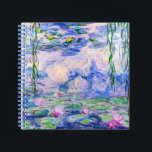Claude Monet - Water Lilies / Nympheas 1919 Notizbuch<br><div class="desc">Water Lilies / Nympheas (W.1852) - Claude Monet,  Oil on Leinwand,  1916-1919</div>