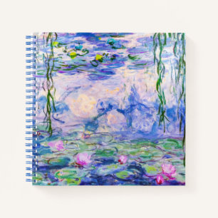 Claude Monet - Water Lilies / Nympheas 1919 Notizbuch