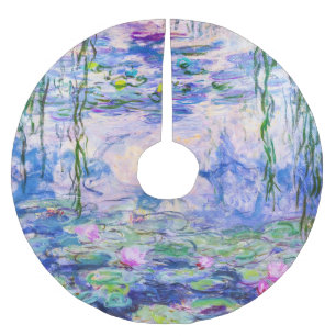 Claude Monet - Water Lilies / Nympheas 1919 Polyester Weihnachtsbaumdecke