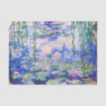 Claude Monet - Water Lilies / Nympheas 1919 Seidenpapier<br><div class="desc">Water Lilies / Nympheas (W.1852) - Claude Monet,  Oil on Leinwand,  1916-1919</div>