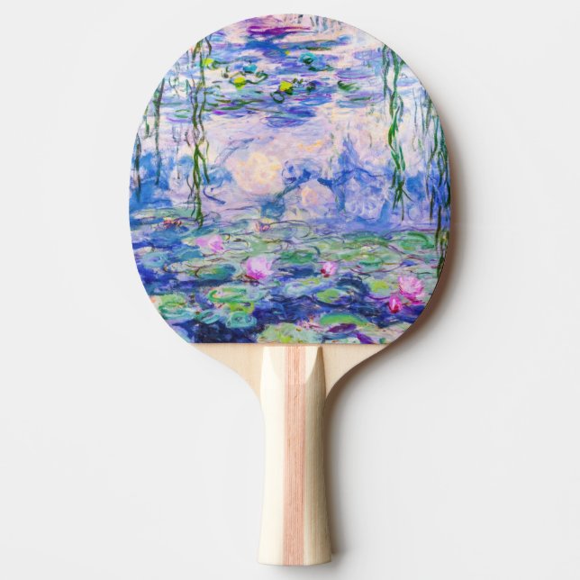 Claude Monet - Water Lilies / Nympheas 1919 Tischtennis Schläger (Vorderseite)