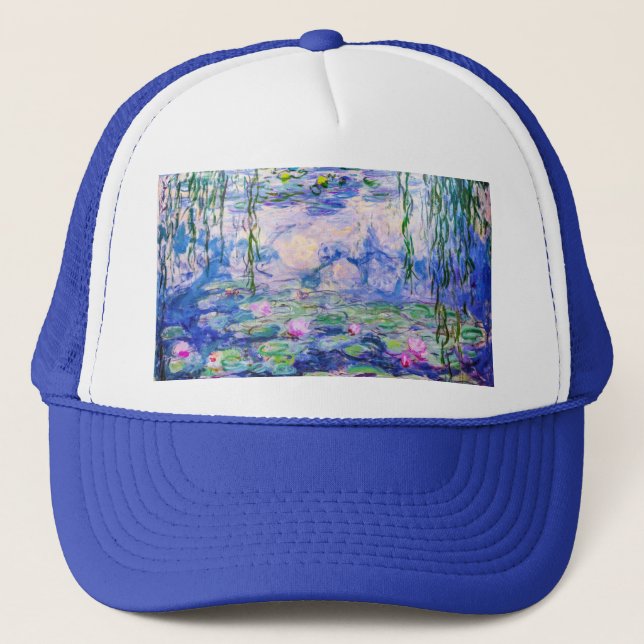 Claude Monet - Water Lilies / Nympheas 1919 Truckerkappe (Vorderseite)