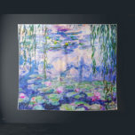 Claude Monet - Water Lilies / Nympheas 1919 Wandteppich<br><div class="desc">Water Lilies / Nympheas (W.1852) - Claude Monet,  Oil on Leinwand,  1916-1919</div>
