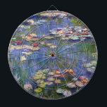 Claude Monet - Water Lilies / Nympheas Dartscheibe<br><div class="desc">Water Lilies / Nympheas - Claude Monet,  1916</div>