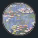 Claude Monet - Water Lilies / Nympheas Eishockey Puck<br><div class="desc">Water Lilies / Nympheas - Claude Monet,  1916</div>
