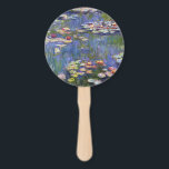 Claude Monet - Water Lilies / Nympheas Fächer<br><div class="desc">Water Lilies / Nympheas - Claude Monet,  1916</div>