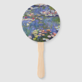 Claude Monet - Water Lilies / Nympheas Fächer
