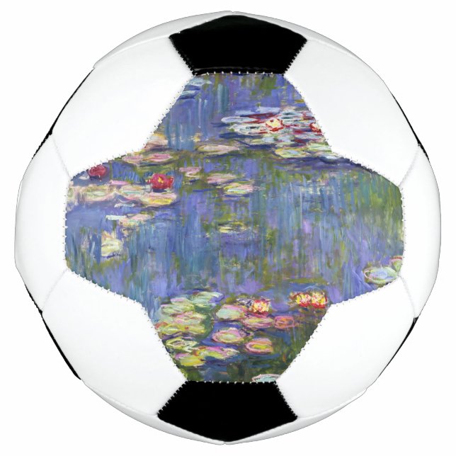 Claude Monet - Water Lilies / Nympheas Fußball (Vorderseite)