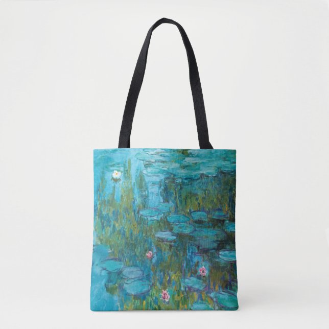 Claude Monet Water Lilies Nymphéas Gallery Tasche (Vorderseite)