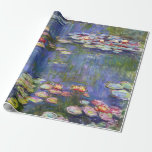 Claude Monet - Water Lilies / Nympheas Geschenkpapier<br><div class="desc">Water Lilies / Nympheas - Claude Monet,  1916</div>