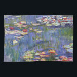 Claude Monet - Water Lilies / Nympheas Geschirrtuch<br><div class="desc">Water Lilies / Nympheas - Claude Monet,  1916</div>