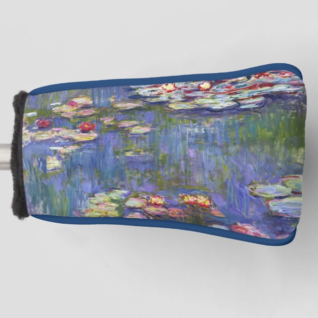 Claude Monet - Water Lilies / Nympheas Golf Headcover (Vorderseite)