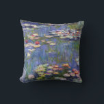 Claude Monet - Water Lilies / Nympheas Kissen<br><div class="desc">Water Lilies / Nympheas - Claude Monet,  1916</div>