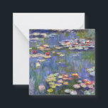 Claude Monet - Water Lilies / Nympheas Mitteilungskarte<br><div class="desc">Water Lilies / Nympheas - Claude Monet,  1916</div>