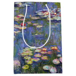 Claude Monet - Water Lilies / Nympheas Mittlere Geschenktüte