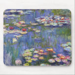 Claude Monet - Water Lilies / Nympheas Mousepad<br><div class="desc">Water Lilies / Nympheas - Claude Monet,  1916</div>