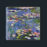 Claude Monet - Water Lilies / Nympheas Notizbuch<br><div class="desc">Water Lilies / Nympheas - Claude Monet, 1916</div>