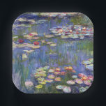 Claude Monet - Water Lilies / Nympheas Pappteller<br><div class="desc">Water Lilies / Nympheas - Claude Monet,  1916</div>