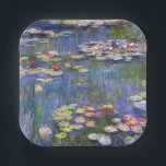 Claude Monet - Water Lilies / Nympheas Pappteller<br><div class="desc">Water Lilies / Nympheas - Claude Monet,  1916</div>