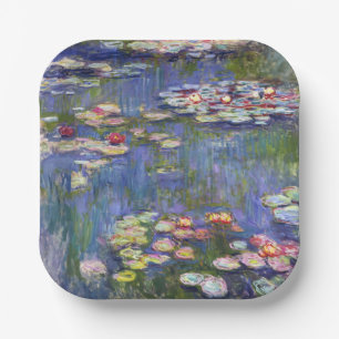 Claude Monet - Water Lilies / Nympheas Pappteller