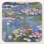 Claude Monet - Water Lilies / Nympheas Rechteckiger Pappuntersetzer<br><div class="desc">Water Lilies / Nympheas - Claude Monet,  1916</div>