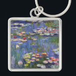 Claude Monet - Water Lilies / Nympheas Schlüsselanhänger<br><div class="desc">Water Lilies / Nympheas - Claude Monet,  1916</div>