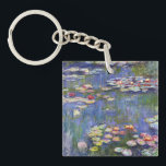 Claude Monet - Water Lilies / Nympheas Schlüsselanhänger<br><div class="desc">Water Lilies / Nympheas - Claude Monet, 1916</div>