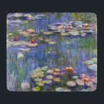 Claude Monet - Water Lilies / Nympheas Schneidebrett<br><div class="desc">Water Lilies / Nympheas - Claude Monet,  1916</div>