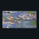 Claude Monet - Water Lilies / Nympheas Schreibtischunterlage<br><div class="desc">Water Lilies / Nympheas - Claude Monet,  1916</div>