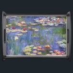 Claude Monet - Water Lilies / Nympheas Serviertablett<br><div class="desc">Water Lilies / Nympheas - Claude Monet,  1916</div>
