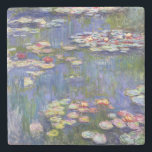 Claude Monet - Water Lilies / Nympheas Steinuntersetzer<br><div class="desc">Water Lilies / Nympheas - Claude Monet,  1916</div>