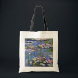 Claude Monet - Water Lilies / Nympheas Tragetasche<br><div class="desc">Water Lilies / Nympheas - Claude Monet,  1916</div>
