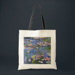 Claude Monet - Water Lilies / Nympheas Tragetasche<br><div class="desc">Water Lilies / Nympheas - Claude Monet,  1916</div>