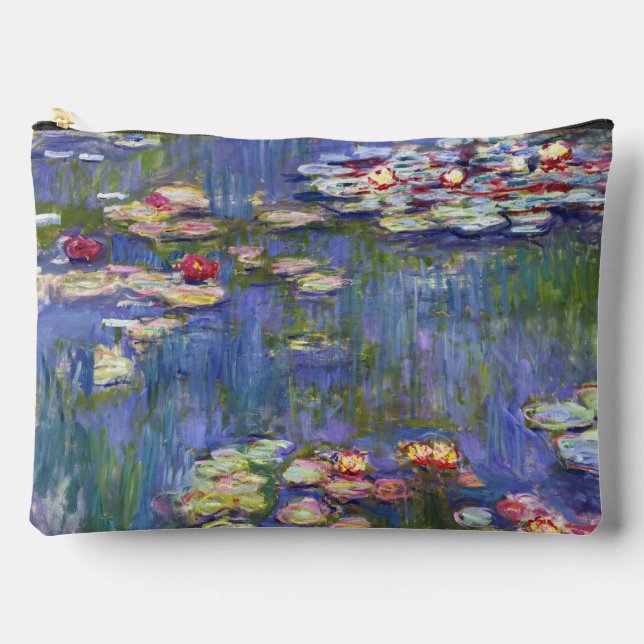Claude Monet - Water Lilies / Nympheas Zubehörtasche (Vorderseite)
