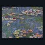 Claude Monet - Water Lilies Poster<br><div class="desc">Water Lilies von Claude Monet, 1916. Claude Monet war Gründer der französischen Impressionistischen Malerei und der beständigste und produktivste Praktizierende der Philosophie der Bewegung, seine Wahrnehmungen vor der Natur zu äußern, vor allem, wie sie auf Landschaftsmalerei in der Luft angewandt werden. Der Begriff "Impressionismus" leitet sich aus dem Titel seines...</div>