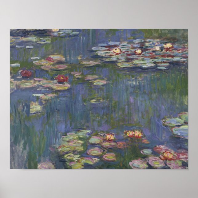 Claude Monet - Water Lilies Poster (Vorne)