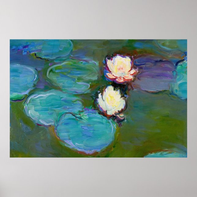 Claude Monet - Water Lilies Poster (Vorne)