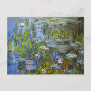 Claude Monet Water Lilies Postkarte