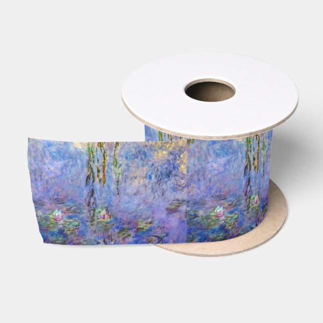 Claude Monet - Water Lilies Satinband (Spule)